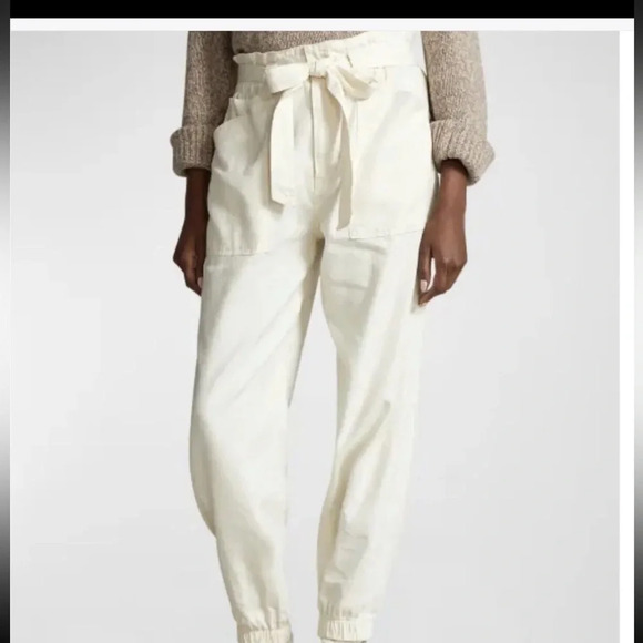 POLO RALPH LAUREN Belted Denim Straight-Leg Jogger pant
